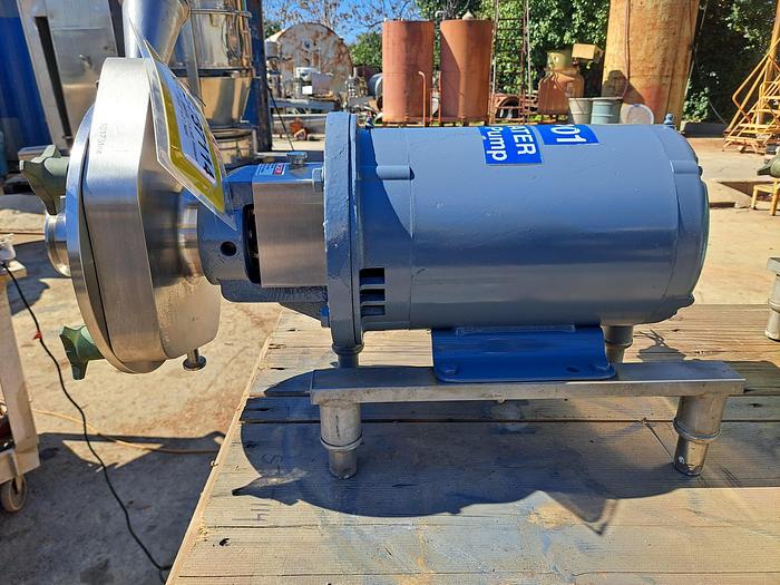 Used Pump, Centrif., 7.5 HP, Fristam, 2-1/2" x 2", Sani #S737114