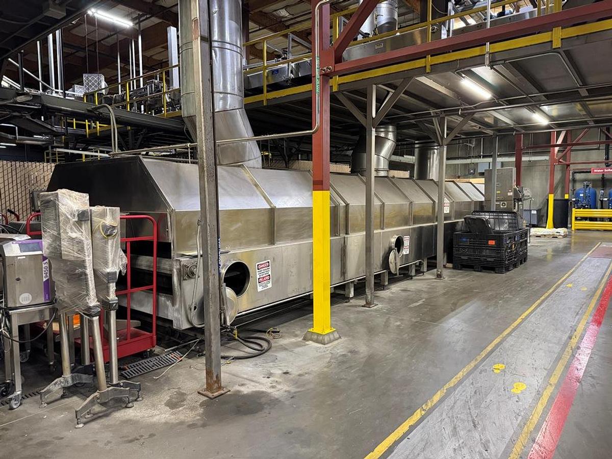 Used Canning Line, 400 BPM Class, Solbern / Angelus / Filtec / Signode, Stainless Steel, #5991611