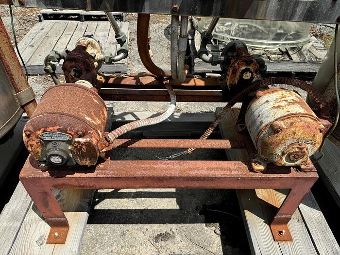 Used Cooker, 100 Gallon, S/st, Pressure, Pumps, #S741603
