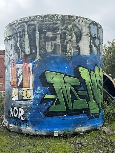 Used Tank, 9,300 Gallon, FRP, 12' X 11', FT/FB, #S736859