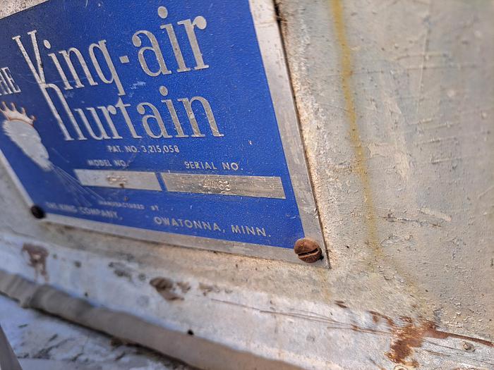 Used Refrig, Freezer, Spiral, King Air Kurtain, Mdl 2-25, 15, Bel #C735758