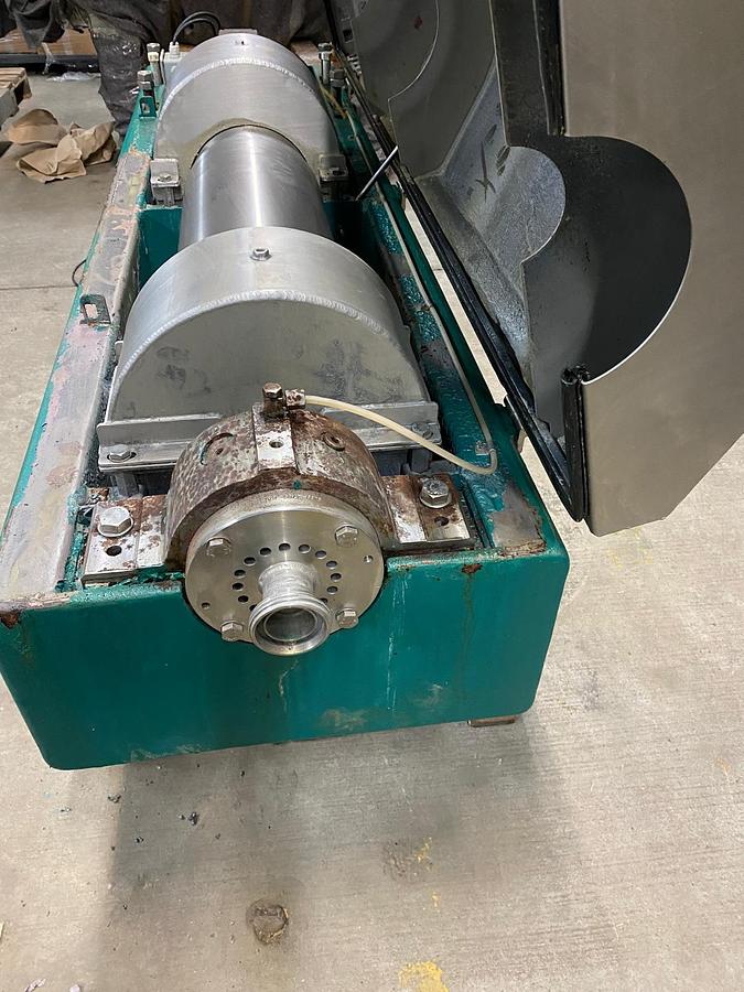 Used Centrifuge, Decanter, GEA, Westfalia Model UCD 205-00-02/32, 5,500 RPM, Control Cabinet, #5992013