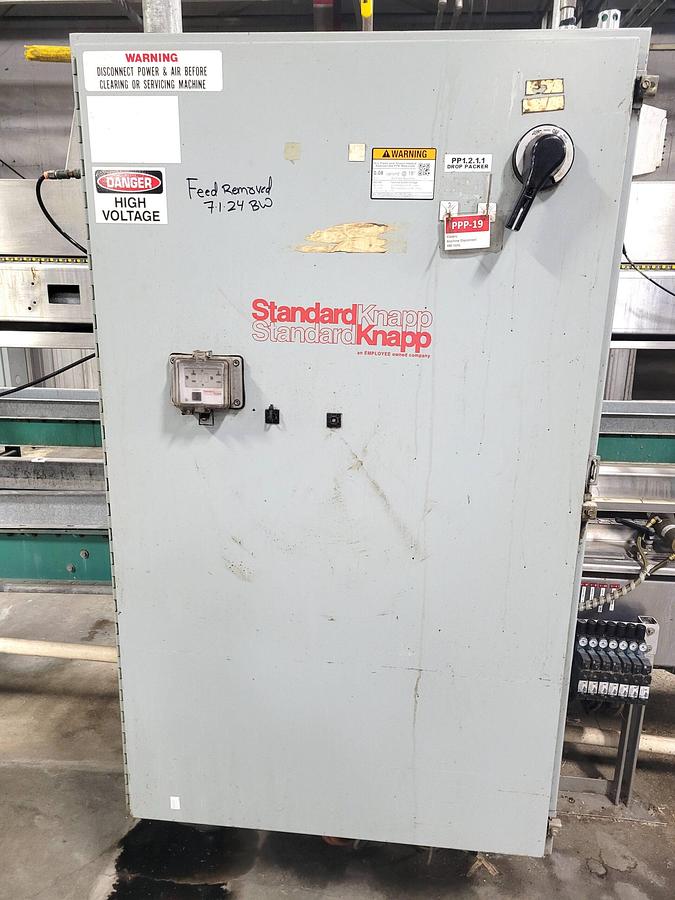 Used Case Packer, Drop, Standard-Knapp 939S Versatron, Stainless Steel, Servo-Driven, #5991421