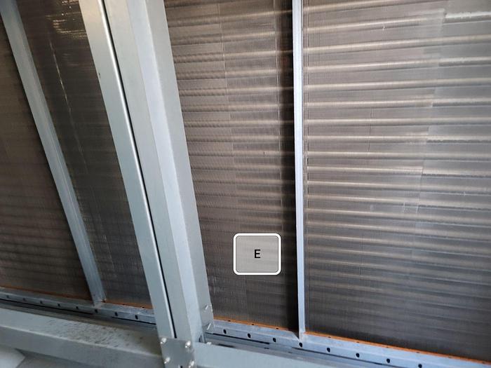 Used Air Handler, Trane, Model CSAA030UBC00, 200 PSI, 15 HP Fan - #