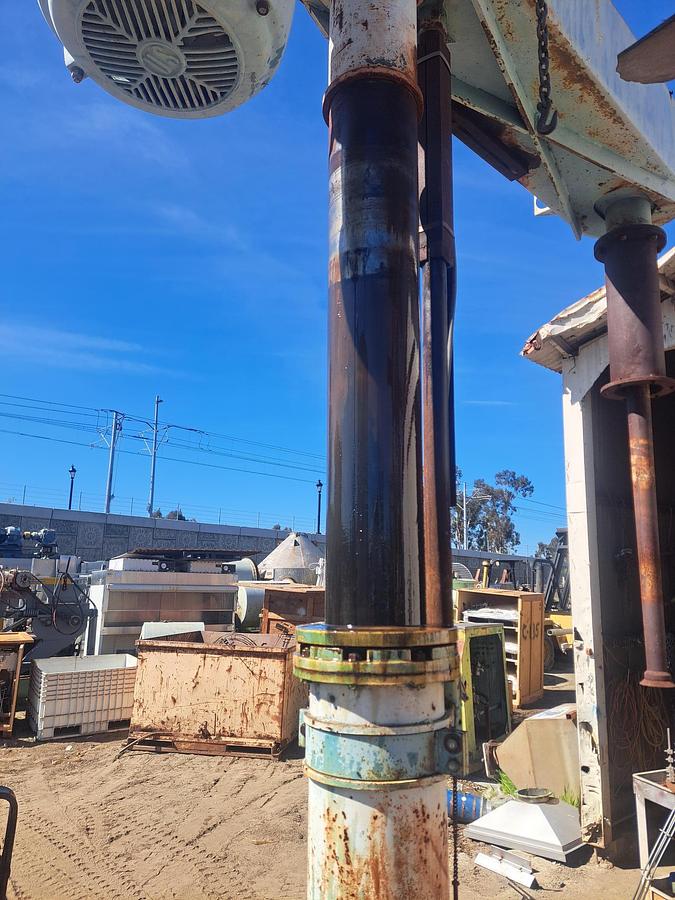 Used Mixer, Dispersion, 50 HP, C/st, Schold, Hydraulic Lift #S733445