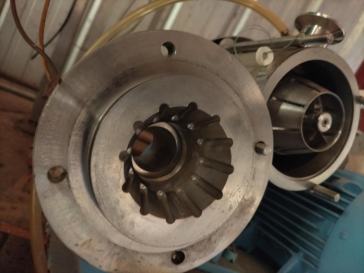 Used Mixer, High Shear, 2 HP, Premier Mill, Model 3US High Shear Pump with 2 HP motor #S744993