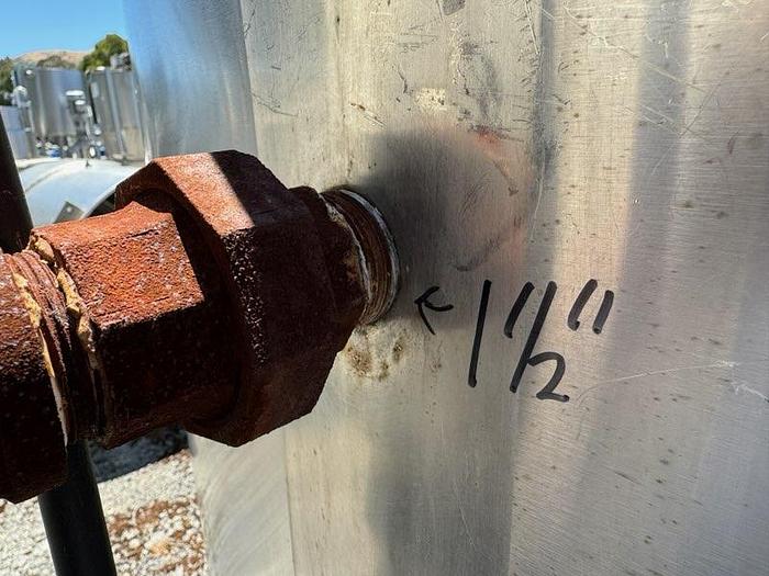 Used Tank, 500 Gallon, S/st, Jkt, Agit, Mojonnier #C744154