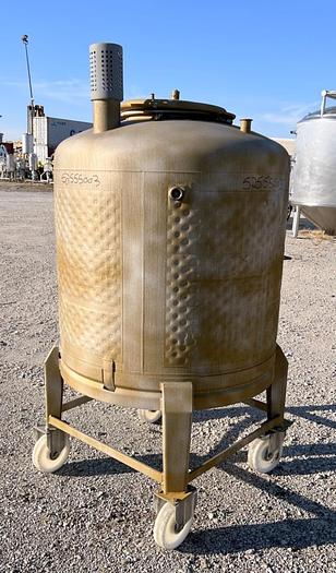 Used Tank, 211 Gallon, S/st, Ucon, 42" X 36", Jkt, DT/DB, E  #S744859