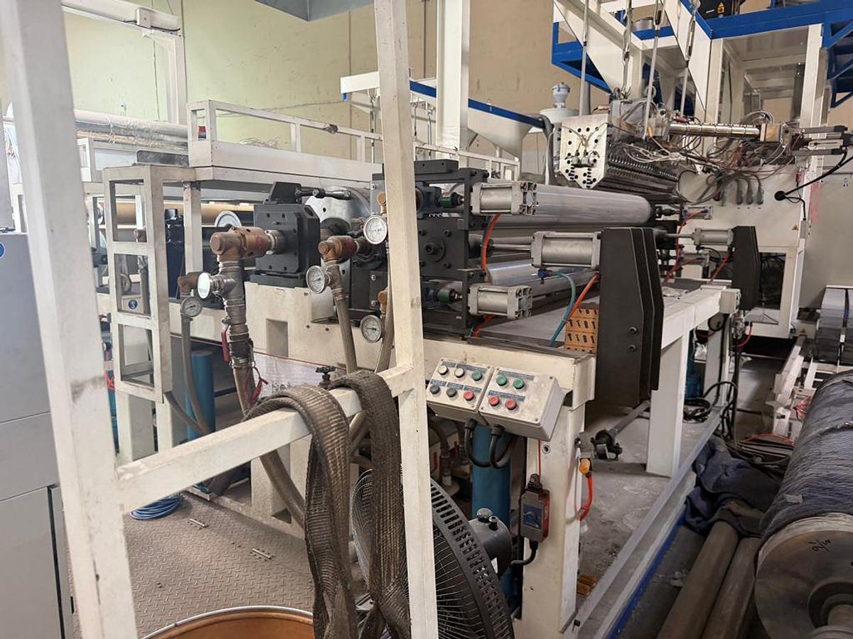 Used Extruder, Bubble Wrap System, 3-Layer, 72" wide, #5991826