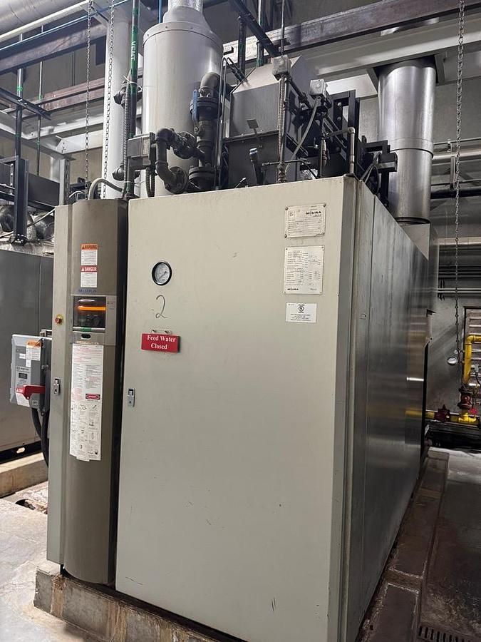 Used Boiler, 300 HP High Pressure Steam, Miura LX-300, Natural Gas-Fired, 2013, #5991633