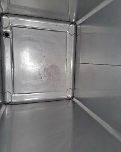 Used Bin, Tote, Metalcraft TransStore, 550 Gallon, 304 Stainless Steel, IBC Tote #S745158