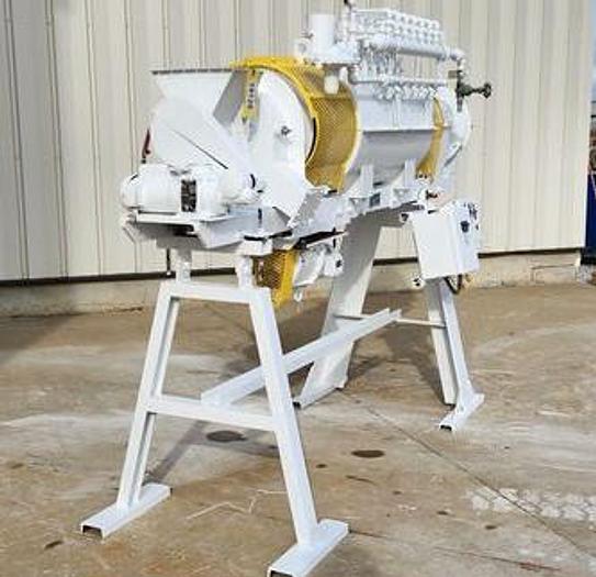 Used Calciner, Rotary, 6 1/2" diameter x 7' total length, Stainless Steel