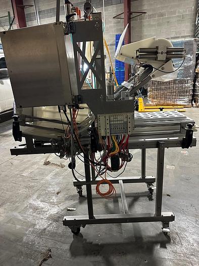 Used Filling Line, Bottles, Inline, 6-Head, Wild Goose-Meheen, 40 BPM, 12-ounce #C744954