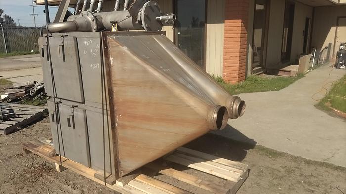 Used Screen, Parabolic, 24", 316 Stainless Steel, Twin, Andritz, Pressure #S739351