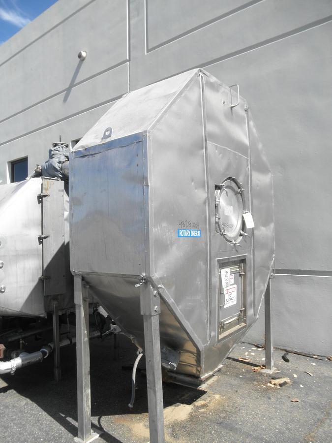 Used Dryer, Rotary, Roto-Louvre, 5'6" x 29', C/st, 7.5 HP, #5991903