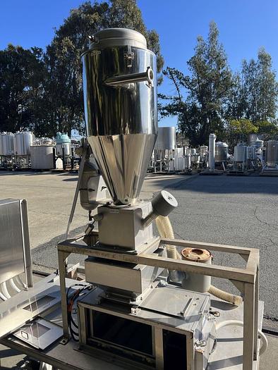 Used Unloader, Pneumatic, S/st, Oscillating Discharge, Nakanishi #S744820