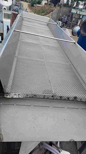 Used Screen, 2' X 7', Deamco, Vibratory, S/st, Eccentric, Food Gr #S733894