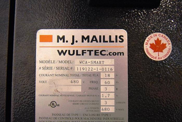 Used Wrapper, Pallet, Wulftec, WCA-SMART, Powered Roller Conveyor, #5991045