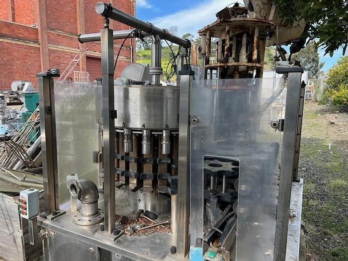 Used Filler, Capper, Scoma/Zalkin, 16-head Fill, 6-head Cap, #S733238