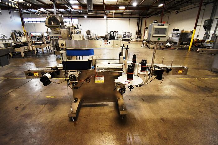 Used Labeler,  Double Sided with Top Hold Down , Automate Label Vantage, Model LC-40 #5991097