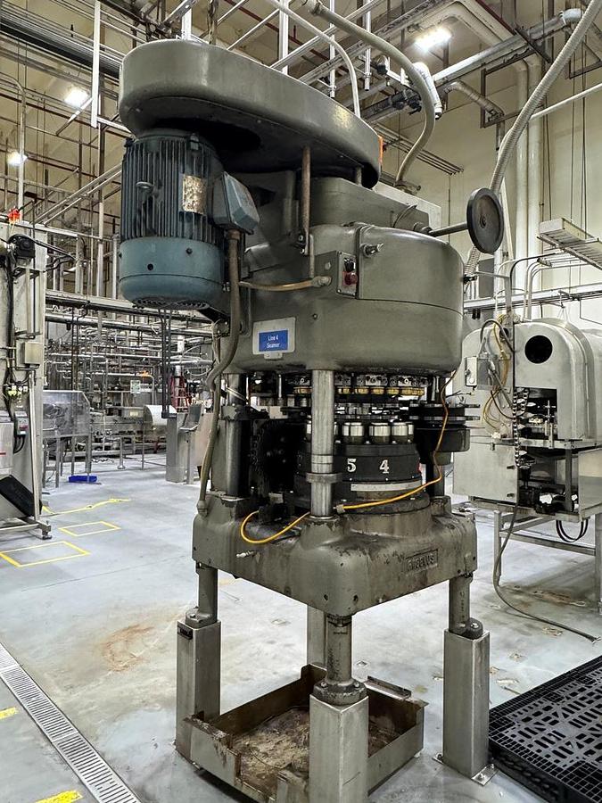 Used Canning Line, 400 BPM Class, Solbern / Angelus / Filtec / Signode, Stainless Steel, #5991611