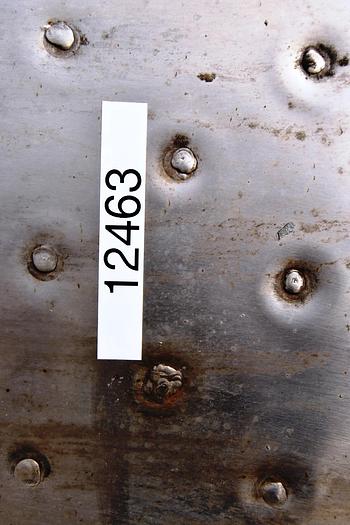 Used Tank, 6,000 Gallon, 316 Stainless Steel, Dish Bottom, Jacketed, #5991009