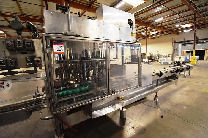 Used Filler, Bottle, 24 Head, Biner Ellison, Rotary #5991093