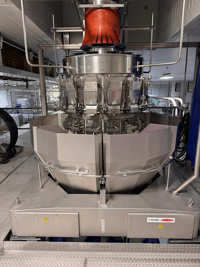 Used Filling Line, Bag, Ishida Double Drop Scale, Dual Triangle Baggers, Elevator, #5991855
