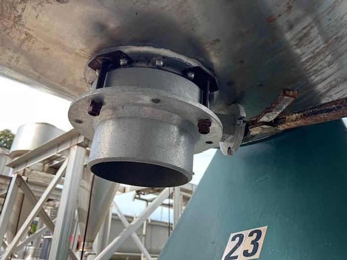 Used Coating Pan, 66" x 36", S/st, #S743483