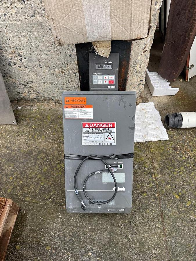 Used Mixer, Ribbon, 90 CF, 316L Stainless Steel, Austin Mac Inc, 50 HP, #5991352