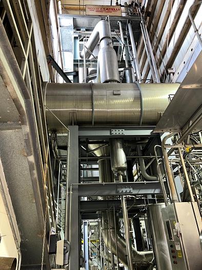 Used Evaporator, 2-Effect, Stainless Steel, Rossi Cattelli T30 D.E. Venus - #4487802