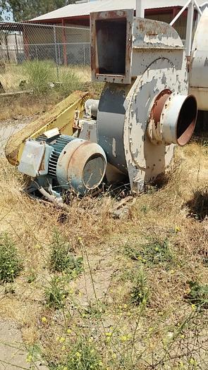 Used Blower, 100 HP, Centrifugal, 18" Inlet, 12X16 Outlet, #S738903
