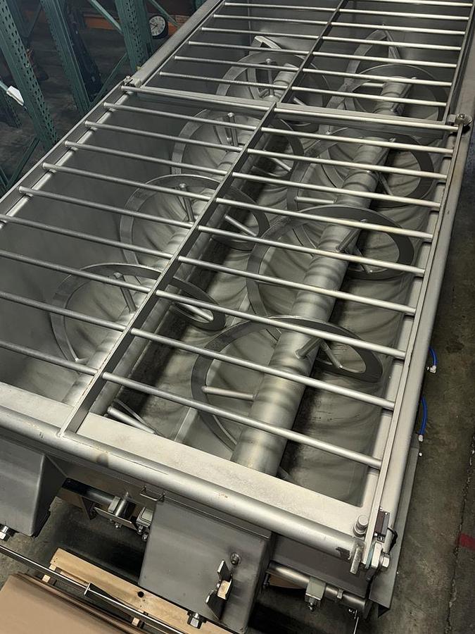 Used Mixer, Ribbon, Dual Shaft, Meat, Feed Auger, #5991733