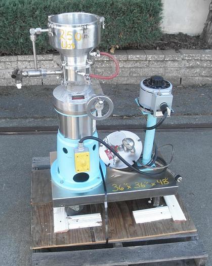 Used Mill, Colloid, Gifford-Wood, Model Micro 81, 316 Stainless steel, Jacketed #S741512
