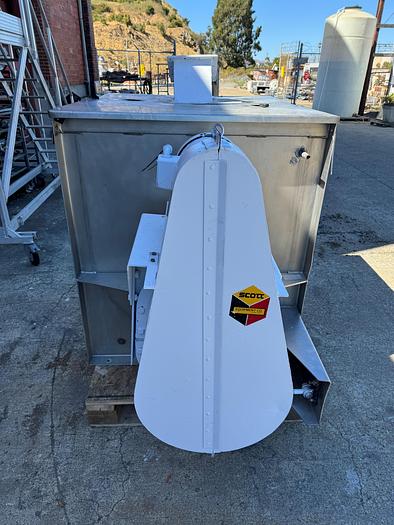 Used Mixer, Ribbon, 35 Cubic Feet, Stainless Steel, Scott Equipment #5861443