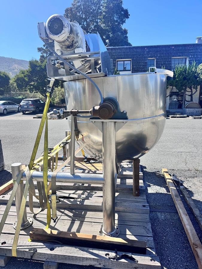 Used Kettle, 300 Gallon, Lee Industries, Stainless Steel, Double Motion, Tilt, #5991805