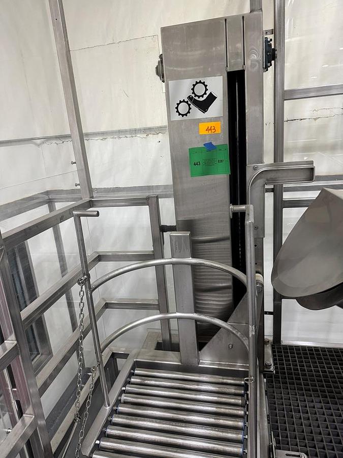 Used Chopper Tank, 500 Gallon, Feldmeier, Jacketed, With Drum Tilter, #5991619