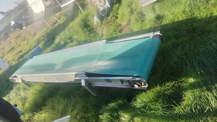 Used Conveyor, Belt, 20" X 152", Stainless Steel, FEC, 1/2 HP #C745225