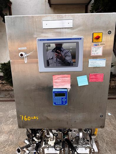 Used Pump, Positive, SPX / Waukesha, Model 030 U2, 1 HP, 1.5" In/Out, #5991261