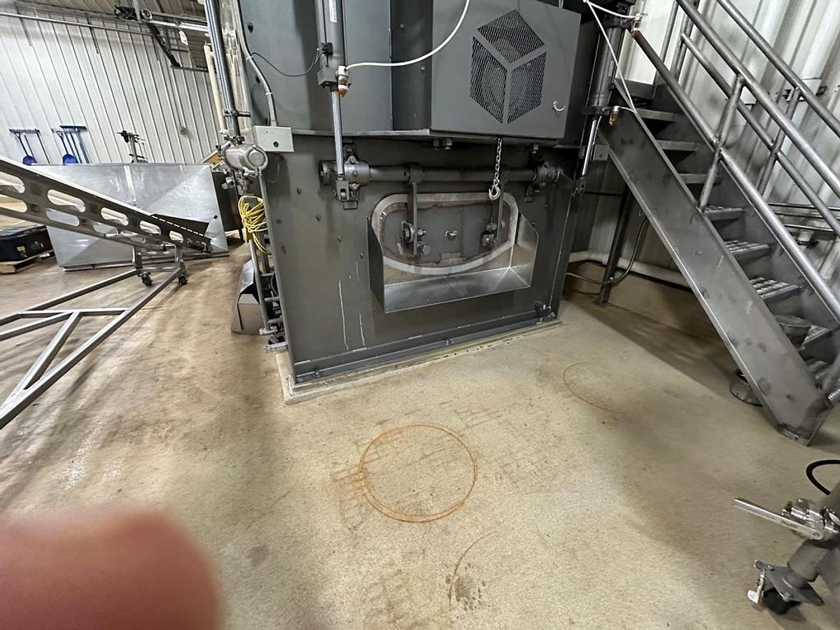 Used Mixer, Paddle, 519 CF, 304 Stainless Steel, Jacketed, 100 HP, Barely Used, #5991662