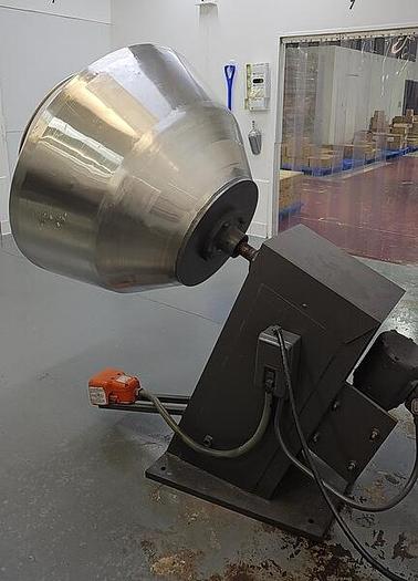 Used Mixer, Rotary, Drum, Seasoning, Stainless Steel, 40"