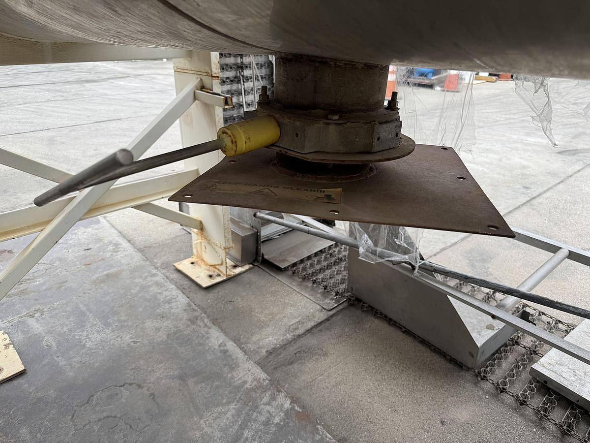 Used Mixer, Paddle, 65 CF, Stainless Steel, Aaron, Single Shaft, #5991513