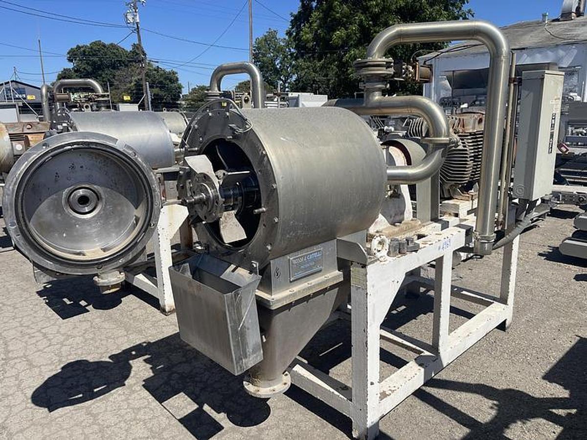 Used Pulper, Finisher, Rossi Catelli, Model P100/6R, Turbo Juice Extractor, #5991911