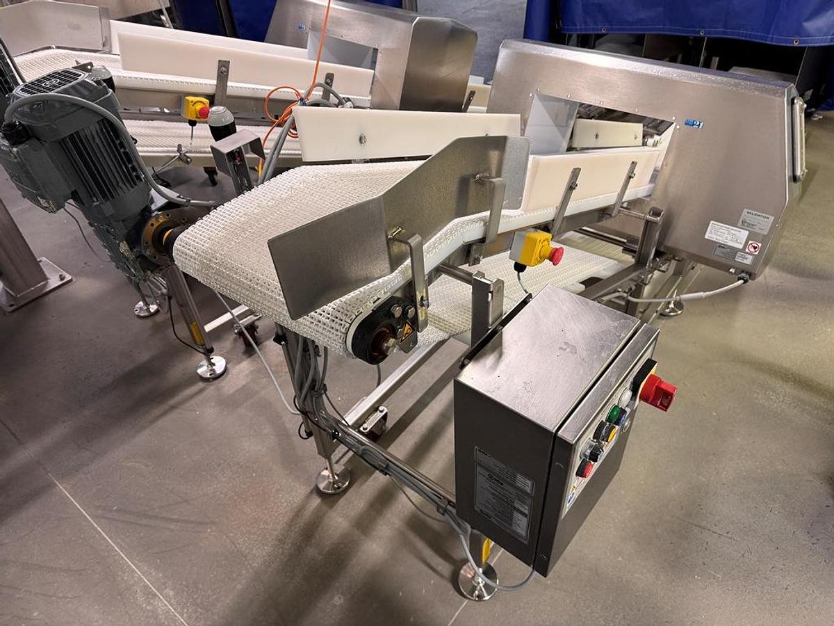 Used Detector, Metal, 18" x 7.5", CEIA, THS/M521, Stainless Steel, Belt Conveyor, #5991856