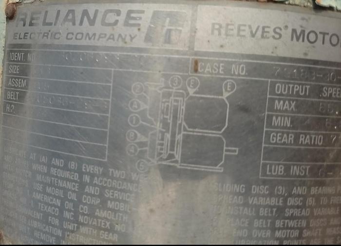 Used Filter, Rotary, Vacuum, Drum, 36" x 12", Ametek, #5880218