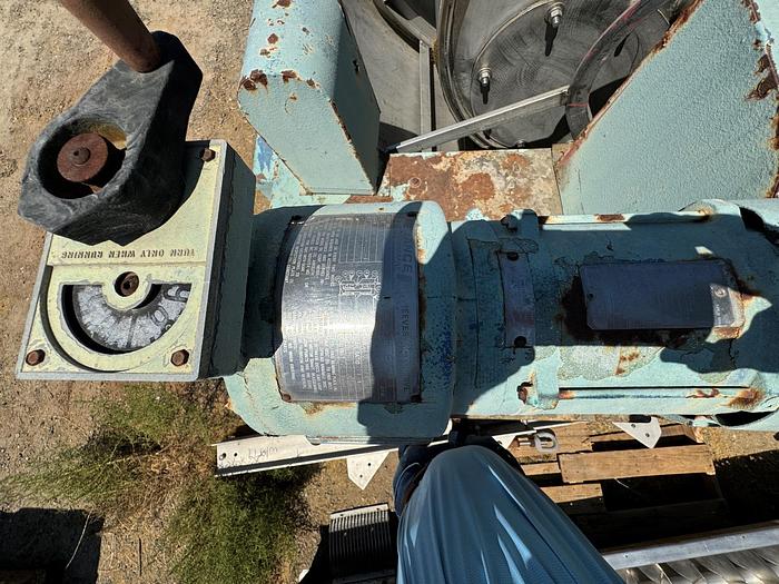 Used Filter, Rotary, Vacuum, Drum, 36" x 12", Ametek, Knife, #5880218