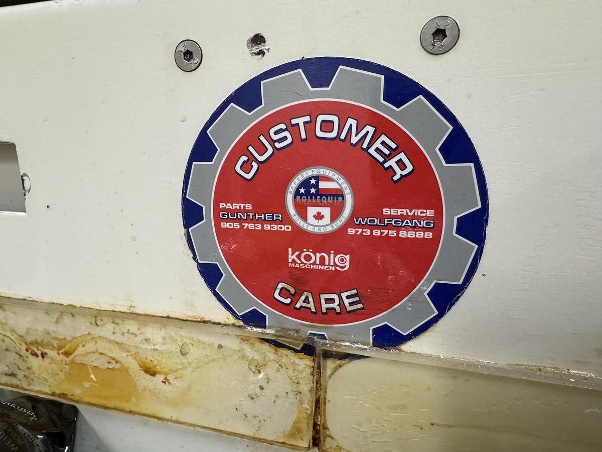 Used Divider/Rounder, Dough, König Rex Automat T5S-Z-AK/S 5G×8, 40-Pocket, #5991557