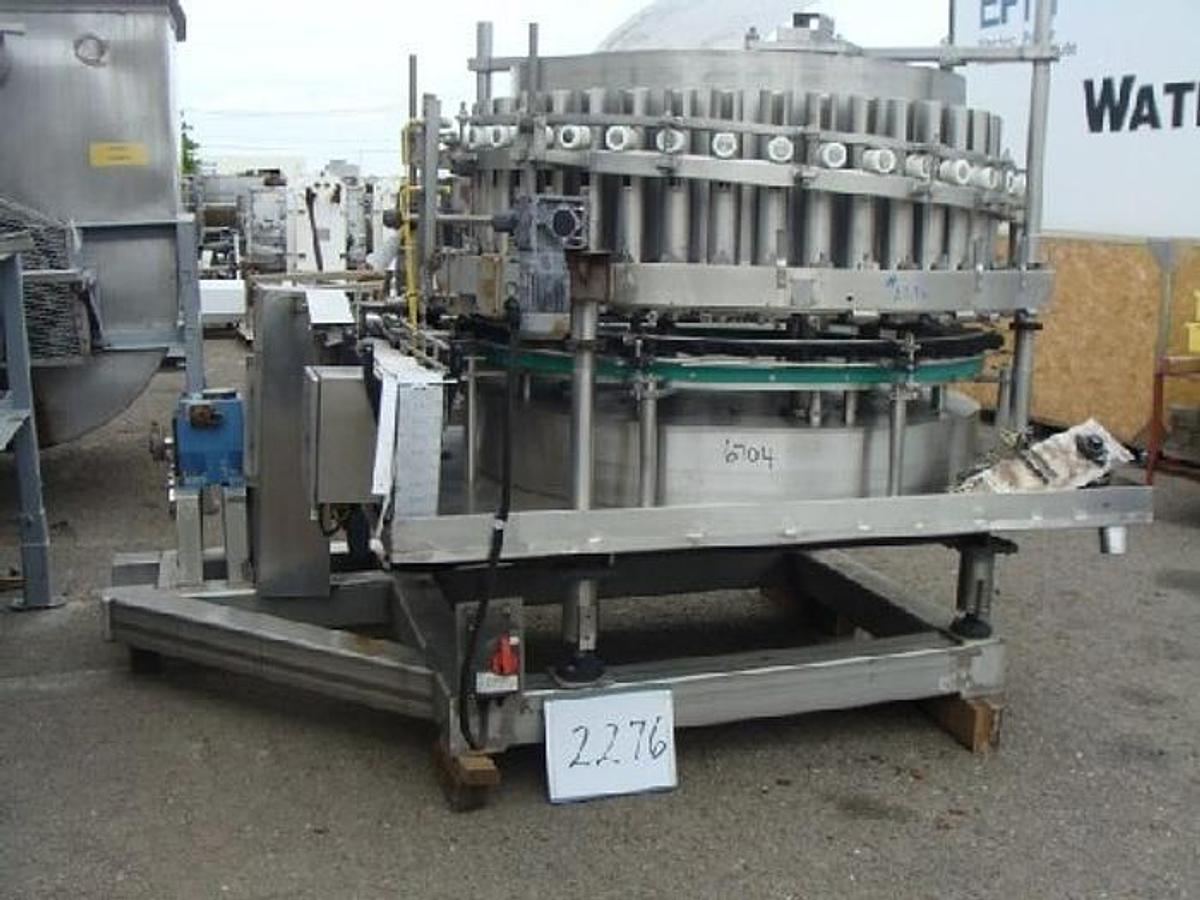 Used Filler, Piston, 40-Head, Rotary Piston Filler, Zacmi , Model 0295/40/3, #5991916