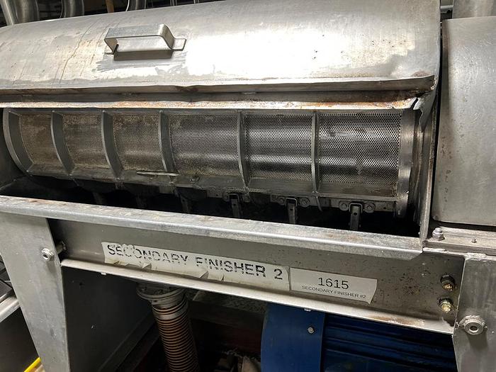 Used Pulper, Finisher, Brown, 202, 30 HP #C745003