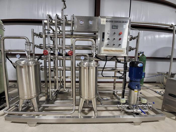Used Reverse Osmosis Filter, Water Treatment System, RO, Silica Sand, Carbon Bed, UV, Ion Exchange - #4650959